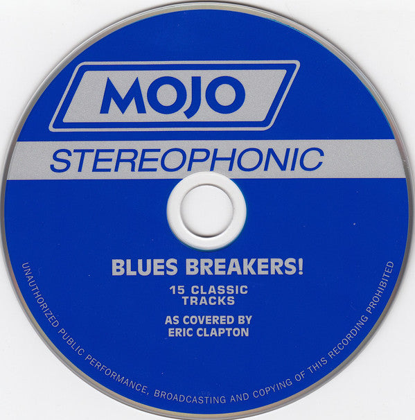 Various : Blues Breakers! (15 Classic Tracks As Covered By Eric Clapton) (CD, Comp)