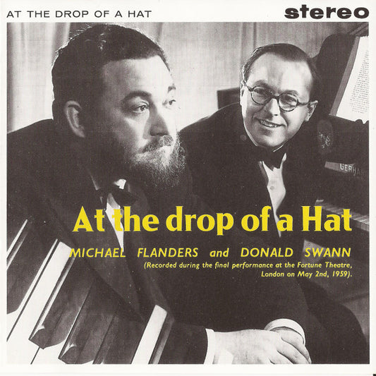 Flanders & Swann : At The Drop Of A Hat  (CD, Album, RE)