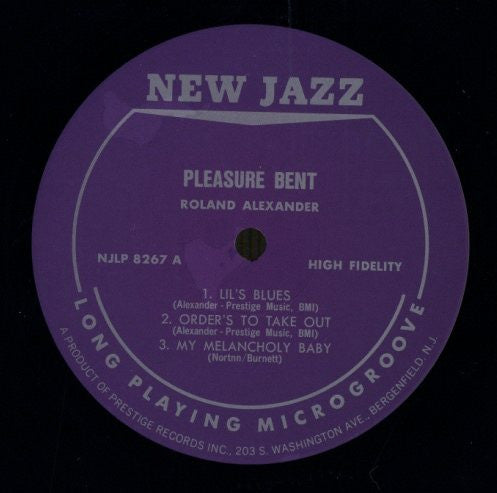 Roland Alexander With Marcus Belgrave : Pleasure Bent (LP, Album, Mono, RE)