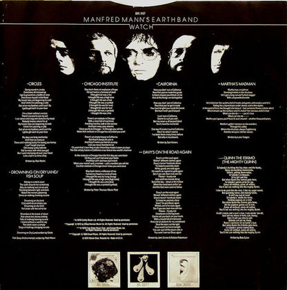 Manfred Mann's Earth Band : Watch (LP, Album, Win)