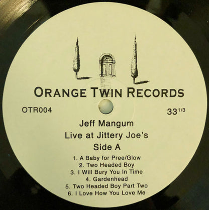 Jeff Mangum : Live At Jittery Joe's (LP, RE)