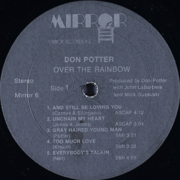 Don Potter : Over The Rainbow (LP, Album)