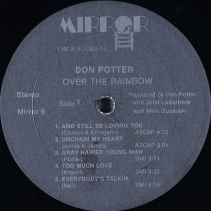 Don Potter : Over The Rainbow (LP, Album)