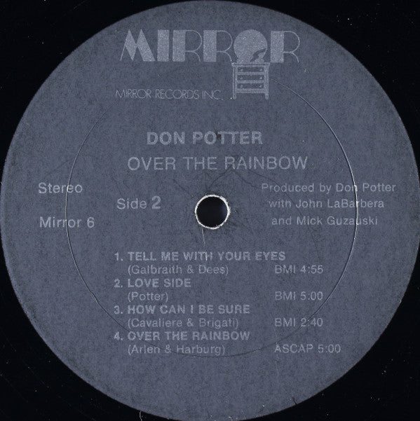 Don Potter : Over The Rainbow (LP, Album)