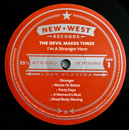 The Devil Makes Three : I'm A Stranger Here (LP, Album)