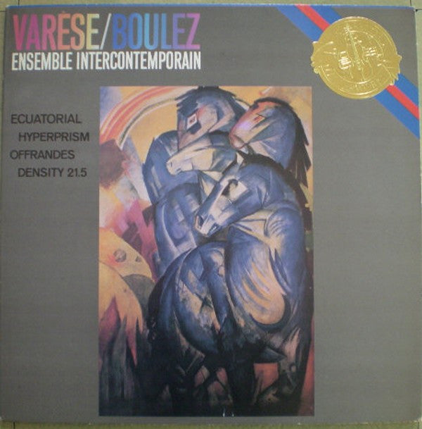 Varèse* / Boulez* / Ensemble Intercontemporain : Varèse: Ecuatorial / Déserts / Intégrales (LP, Album)