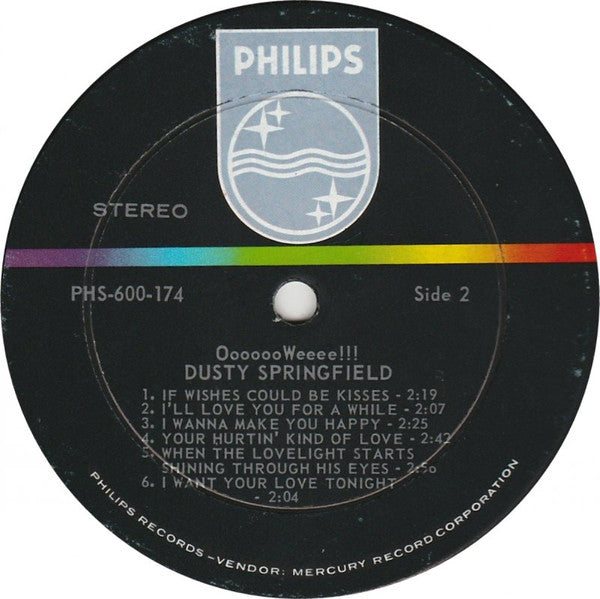 Dusty Springfield : OoooooWeeee!!! (LP, Album, Ric)