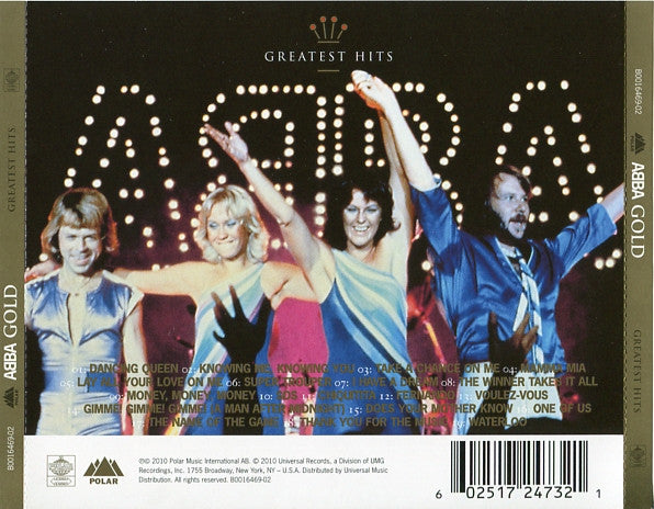 ABBA : Gold (Greatest Hits) (CD, Comp, RE, RM)