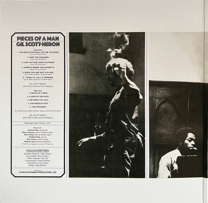 Gil Scott-Heron : Pieces Of A Man (LP, Album, RE, 180)