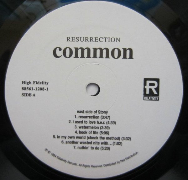 Common : Resurrection (LP, Album, RE)