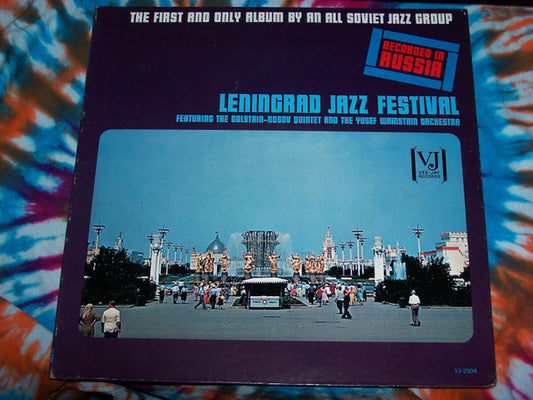 The Golstain-Nosov Quintet And The Yusef Wainstain Orchestra* : Leningrad Jazz Festival (LP, Album, Mono, Gat)