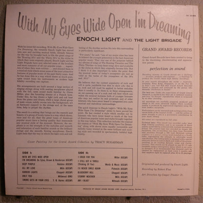 Enoch Light And The Light Brigade : With My Eyes Wide Open I'm Dreaming (LP, Mono)