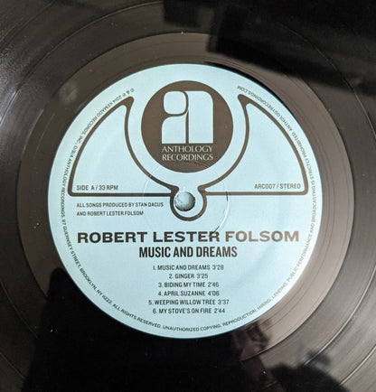 Robert Lester Folsom : Music And Dreams (LP, RE)