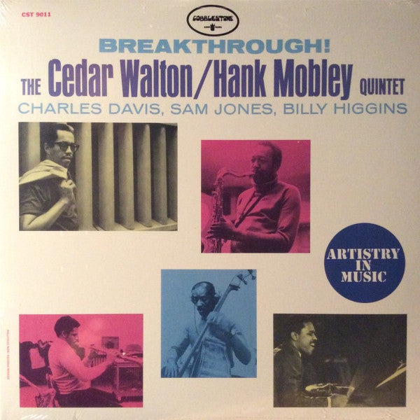 The Cedar Walton / Hank Mobley Quintet : Breakthrough (LP, Album, RE)