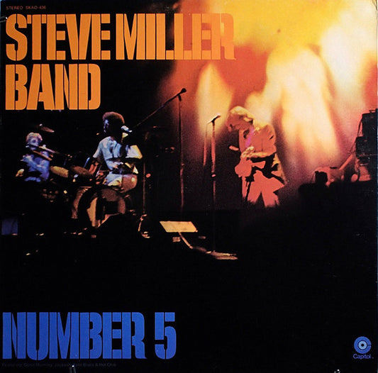 Steve Miller Band : Number 5 (LP, Album, Win)