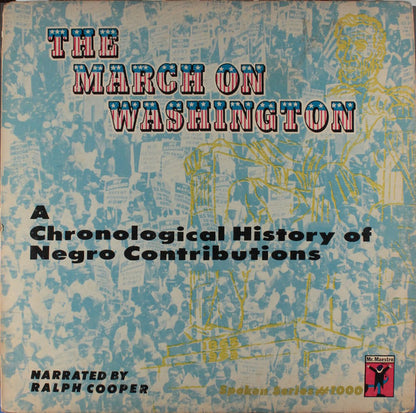 Various : The March On Washington (A Chronological History Of Negro Contributions) (LP)