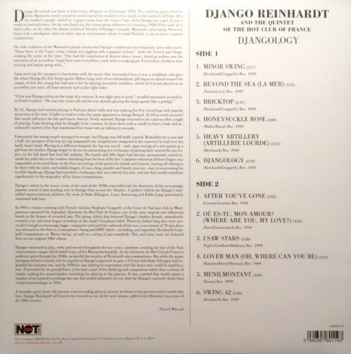 Django Reinhardt And The Quintet Of The Hot Club Of France* : Djangology (LP, Album)