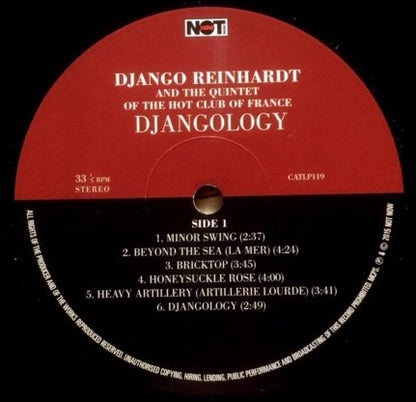 Django Reinhardt And The Quintet Of The Hot Club Of France* : Djangology (LP, Album)