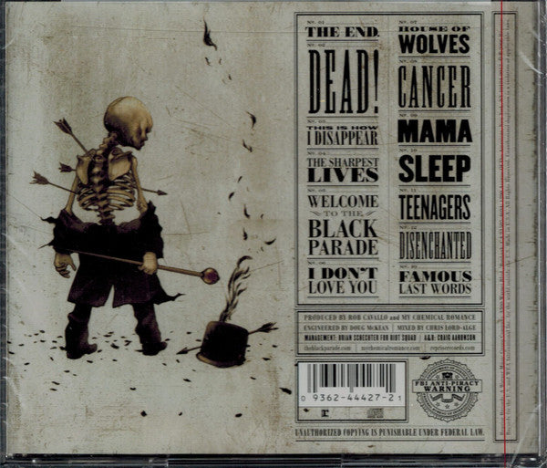 My Chemical Romance : The Black Parade (CD, Album, Jew)