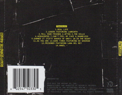 The Weeknd : Beauty Behind The Madness (CD, Album)