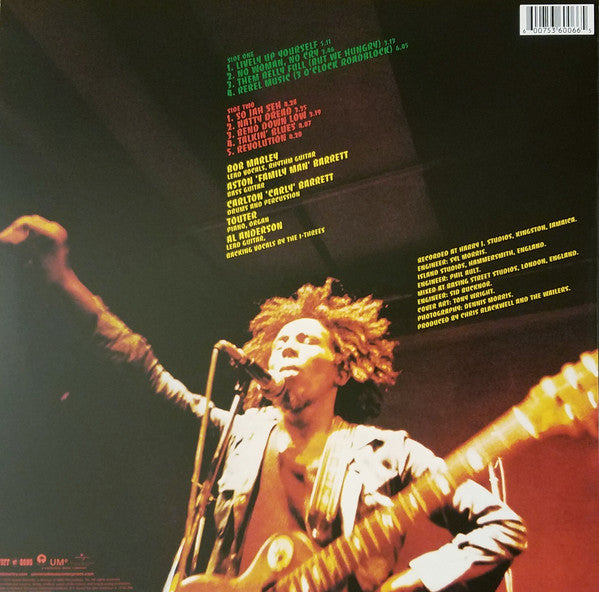 Bob Marley & The Wailers : Natty Dread (LP, Album, RE, RM, 180)