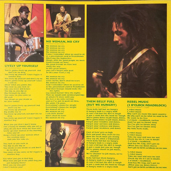 Bob Marley & The Wailers : Natty Dread (LP, Album, RE, RM, 180)