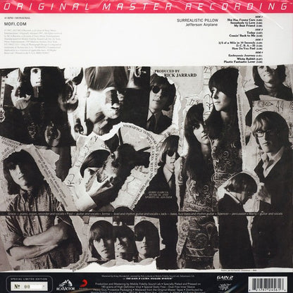 Jefferson Airplane : Surrealistic Pillow (2x12", Album, Mono, Ltd, Num, RE, RM, 180)