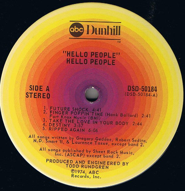 Hello People : The Handsome Devils (LP, Album)