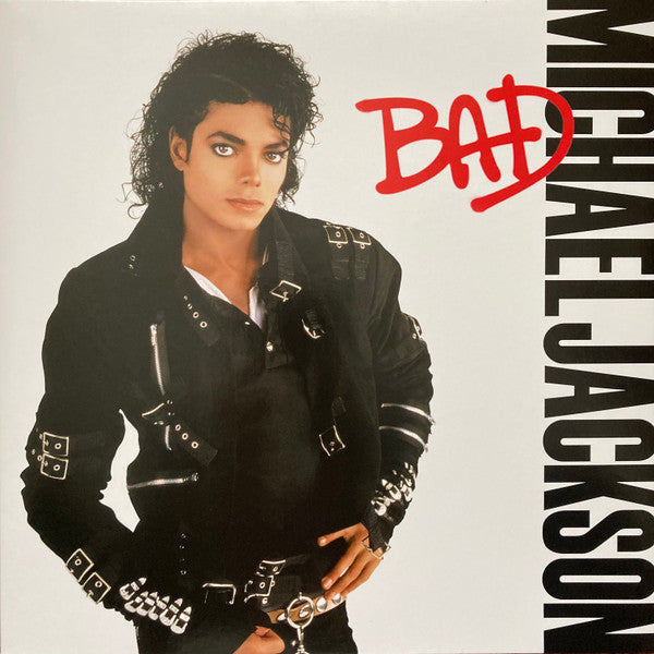 Michael Jackson : Bad (LP, Album, RE, RP, Gat)