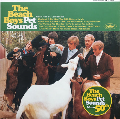 The Beach Boys : Pet Sounds (LP, Album, Mono, RE, 50t)