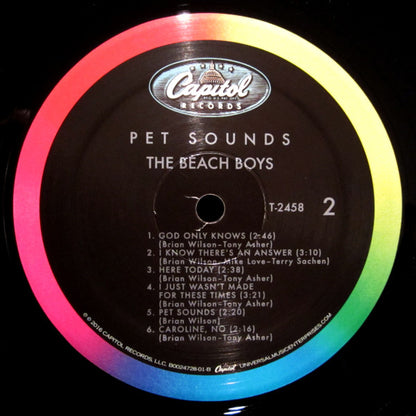 The Beach Boys : Pet Sounds (LP, Album, Mono, RE, 50t)