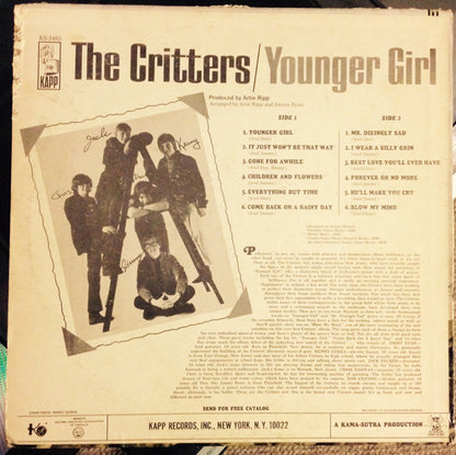 The Critters : Younger Girl (LP, Album)