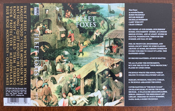 Fleet Foxes : Fleet Foxes (Cass, Album, RE)