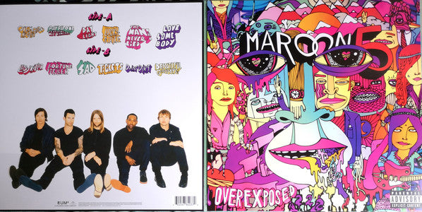 Maroon 5 - Overexposed (LP, Album, RE, Gat)