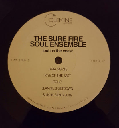 The Sure Fire Soul Ensemble : Out On The Coast (LP, Album, Gat)