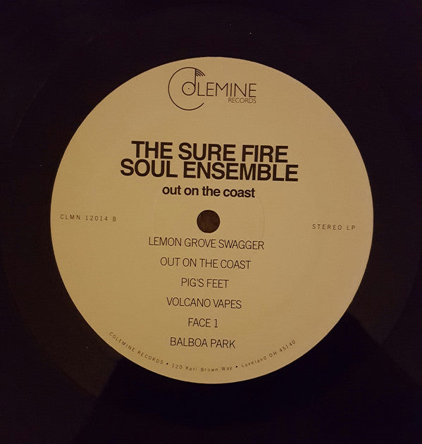 The Sure Fire Soul Ensemble : Out On The Coast (LP, Album, Gat)