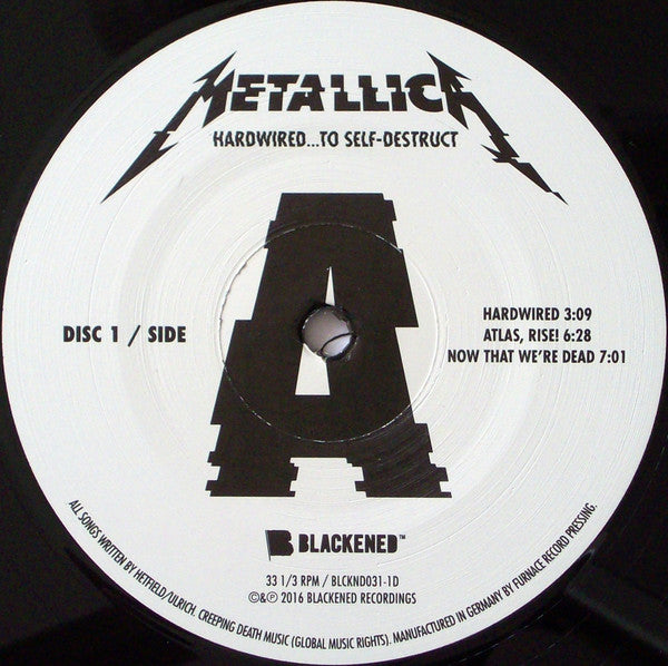 Metallica - HardwiredTo Self-Destruct (2xLP, Album, 180)