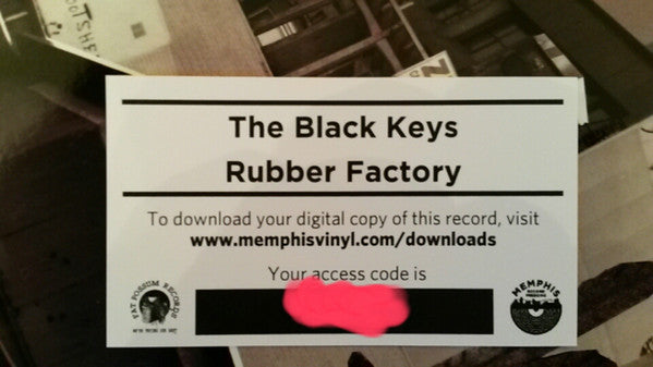 The Black Keys : Rubber Factory (LP, Album, RP)