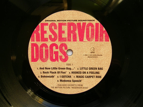 Various : Reservoir Dogs (Original Motion Picture Soundtrack) (LP, Comp, RE, 180)