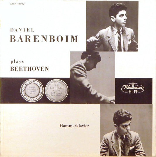 Daniel Barenboim plays Ludwig van Beethoven : Hammerklavier (LP, Album)