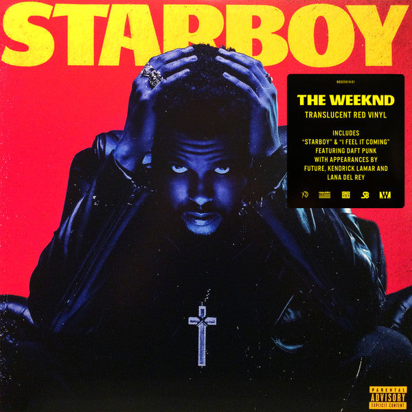 The Weeknd : Starboy (2xLP, Album, Red)