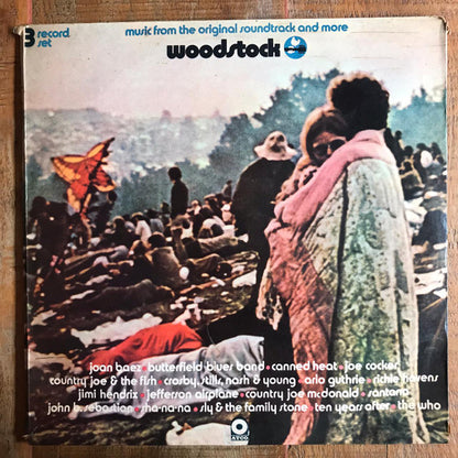 Various : Woodstock - Music From The Original Soundtrack And More (3xLP, Album, Mono, Aut)