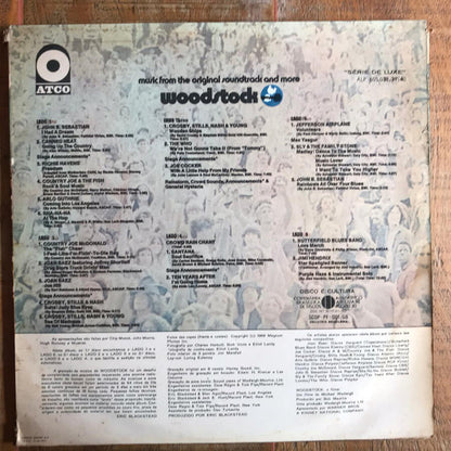 Various : Woodstock - Music From The Original Soundtrack And More (3xLP, Album, Mono, Aut)