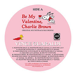 Vince Guaraldi - Be My Valentine, Charlie Brown Heartburn Red Vinyl PREORDER LP