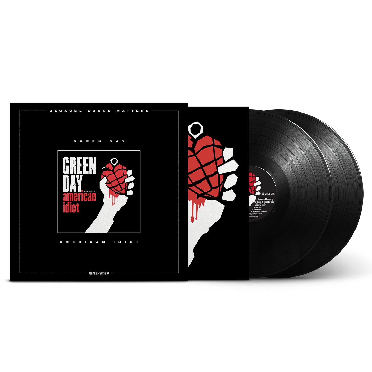 Green Day - American Idiot 20th Anniversary One-Step Edition PREORDER 2xLP