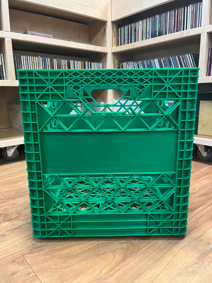 Durable Plastic Record Crate