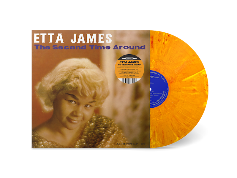 Etta James - The Second Time Around Limited Orange Vinyl LP PREORDER