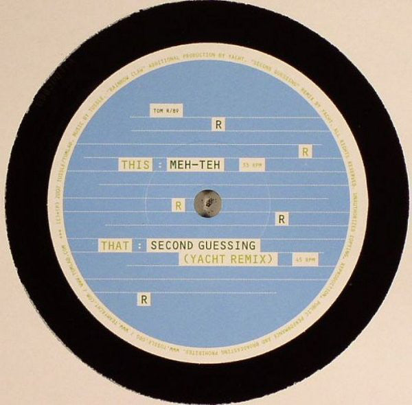 Tussle : The Tomlab Alphabet Singles Series R (7", Single, Ltd)