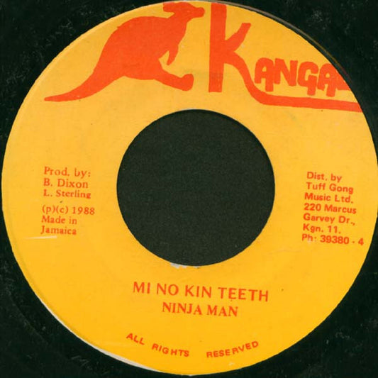 Ninjaman : Mi No Kin Teeth (7")