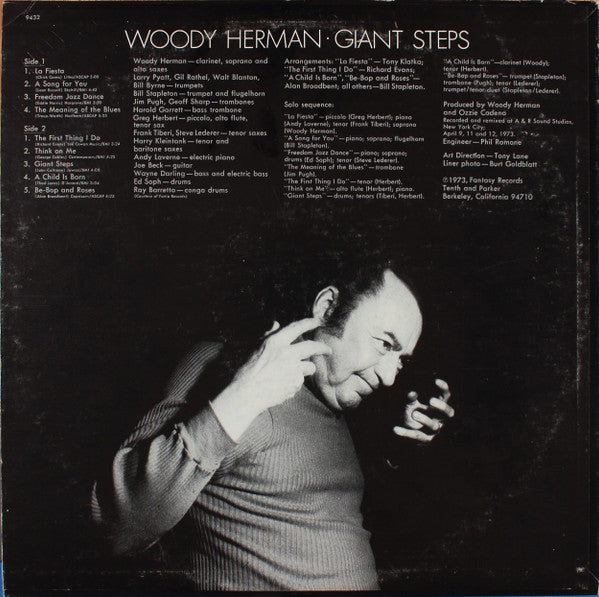 Woody Herman : Giant Steps (LP, Album, Promo, Hol)